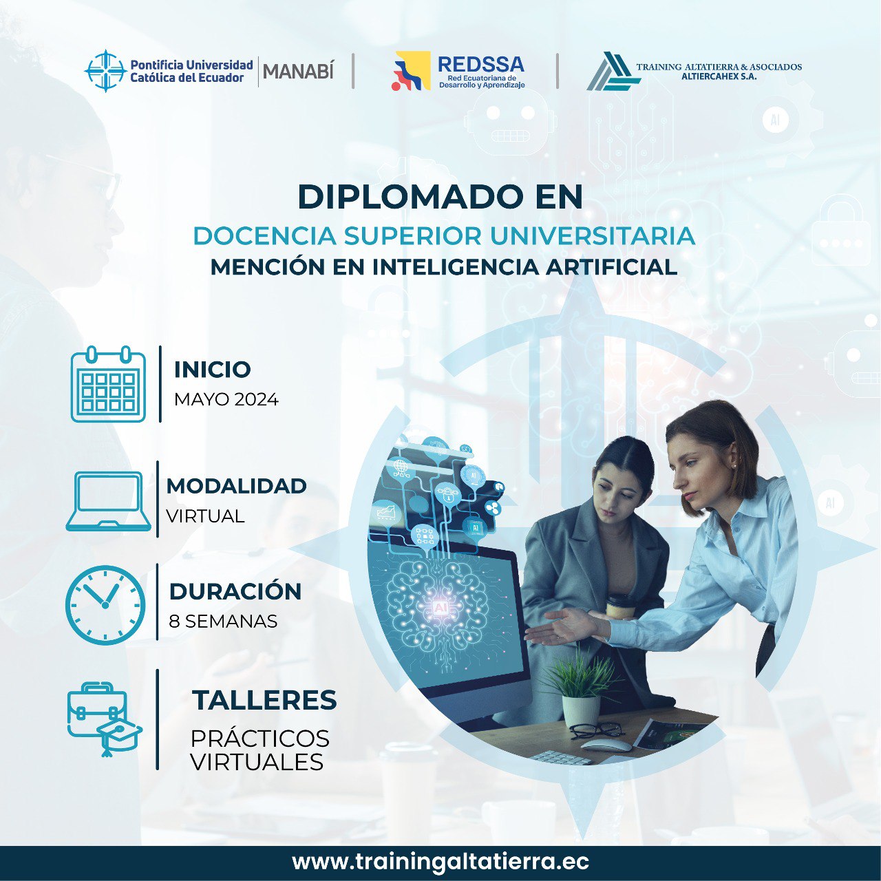 Diplomado en Docencia Superior y Universitaria mención en Inteligencia Artificial 