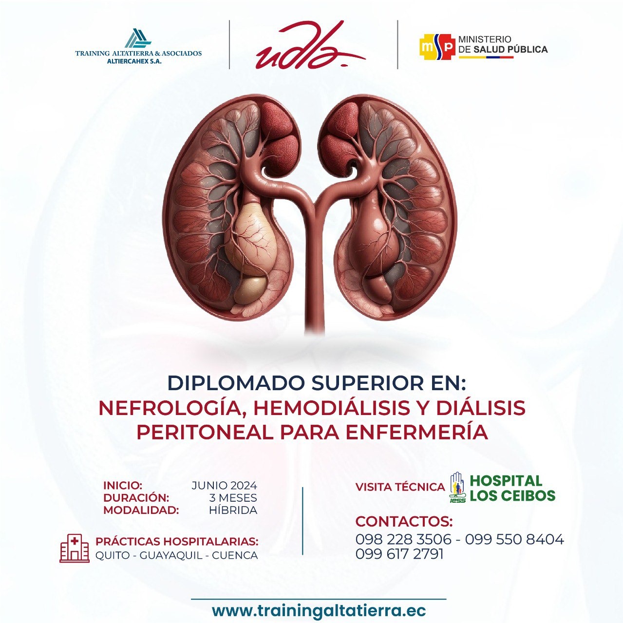 DIPLOMADO SUPERIOR EN NEFROLOGÍA, HEMODIÁLISIS Y DIÁLISIS PERITONEAL