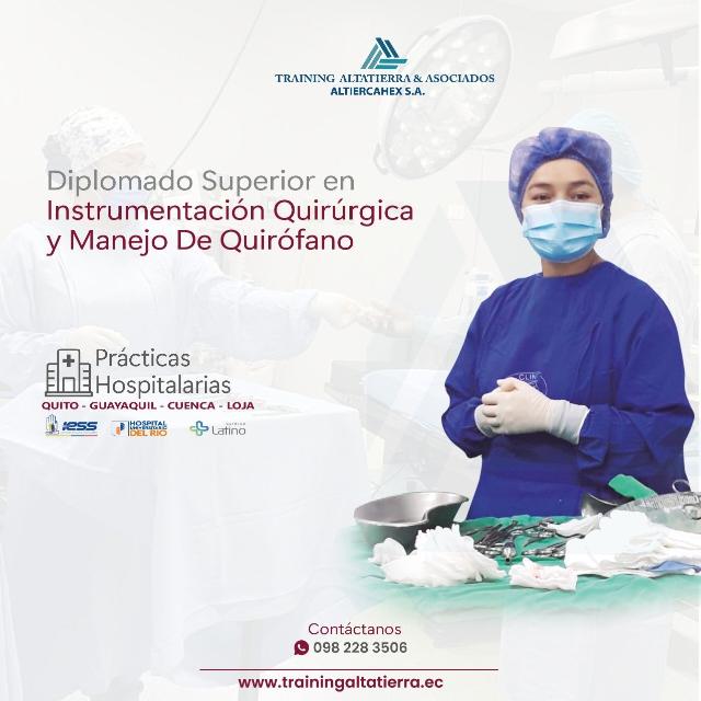 Diplomado Superior en Instrumentación Quirúrgica y Manejo de Quirófano